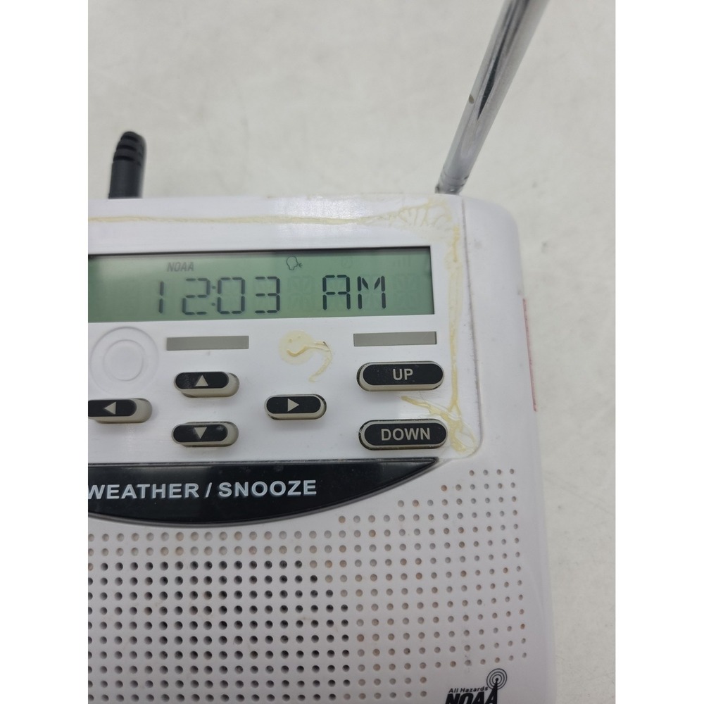 MIDLAND Weather Alert Radio Model WR-120EZ - No Bezel - Tested WORKING - Picture 3 of 6